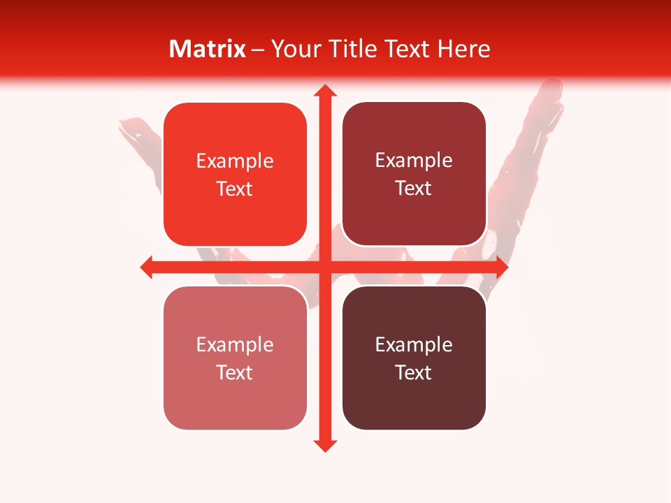 Bloody Alphabet Splat PowerPoint Template