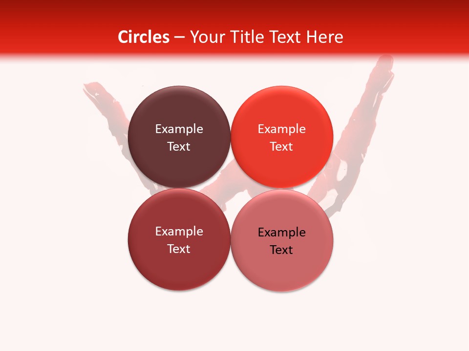 Bloody Alphabet Splat PowerPoint Template