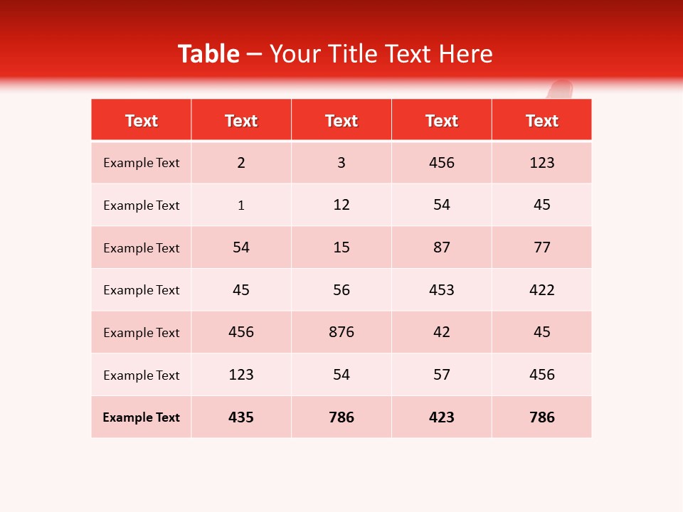 Bloody Alphabet Splat PowerPoint Template