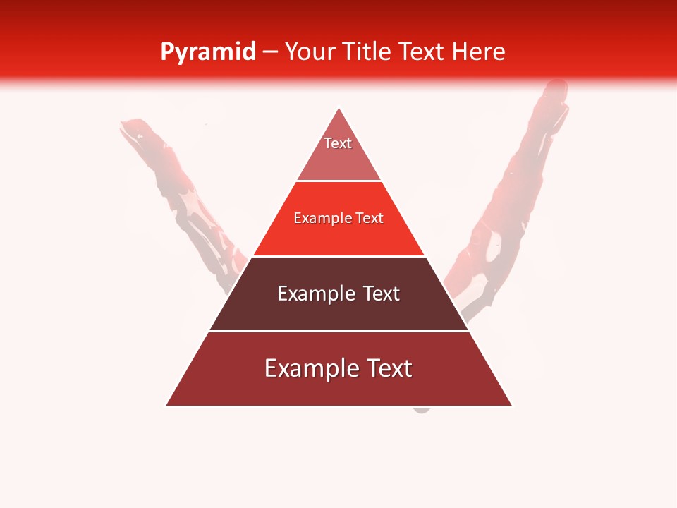 Bloody Alphabet Splat PowerPoint Template
