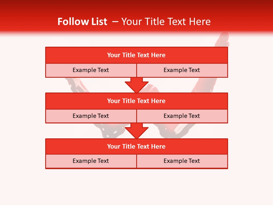 Bloody Alphabet Splat PowerPoint Template