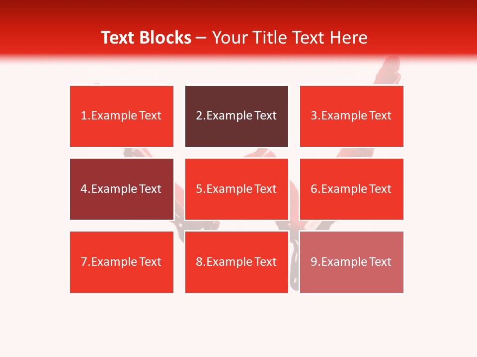 Bloody Alphabet Splat PowerPoint Template