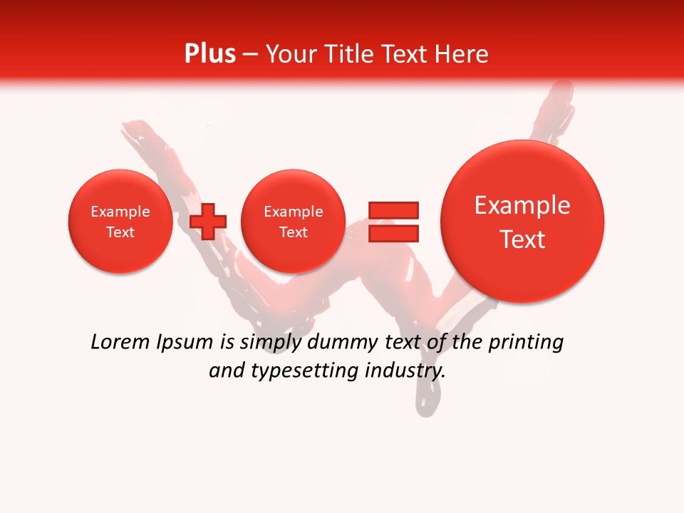 Bloody Alphabet Splat PowerPoint Template