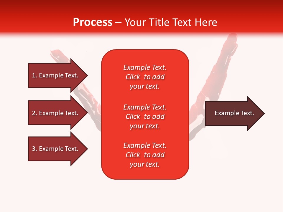 Bloody Alphabet Splat PowerPoint Template