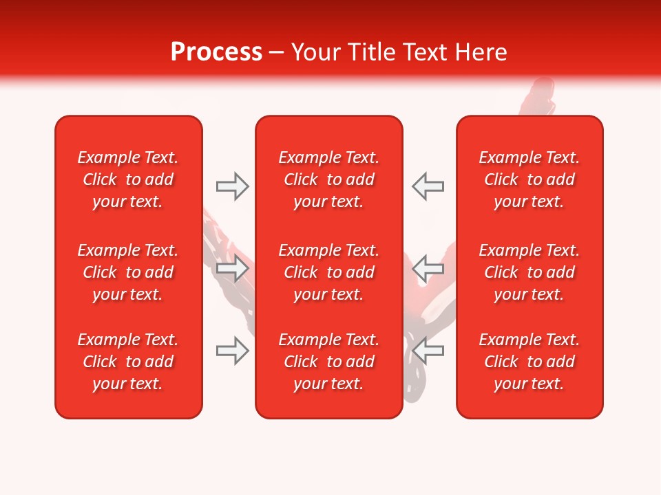 Bloody Alphabet Splat PowerPoint Template