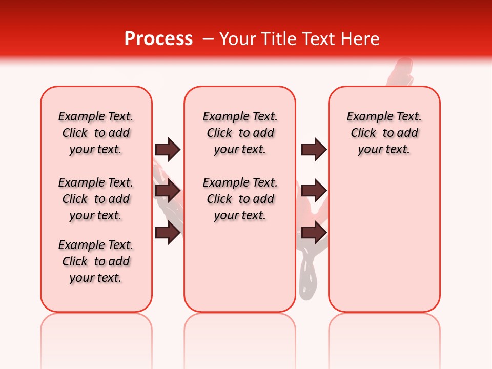 Bloody Alphabet Splat PowerPoint Template
