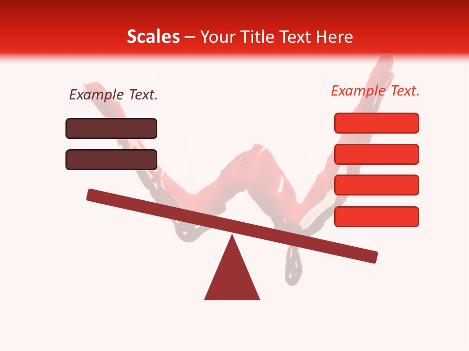 Bloody Alphabet Splat PowerPoint Template