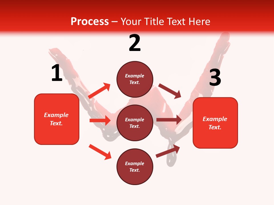Bloody Alphabet Splat PowerPoint Template