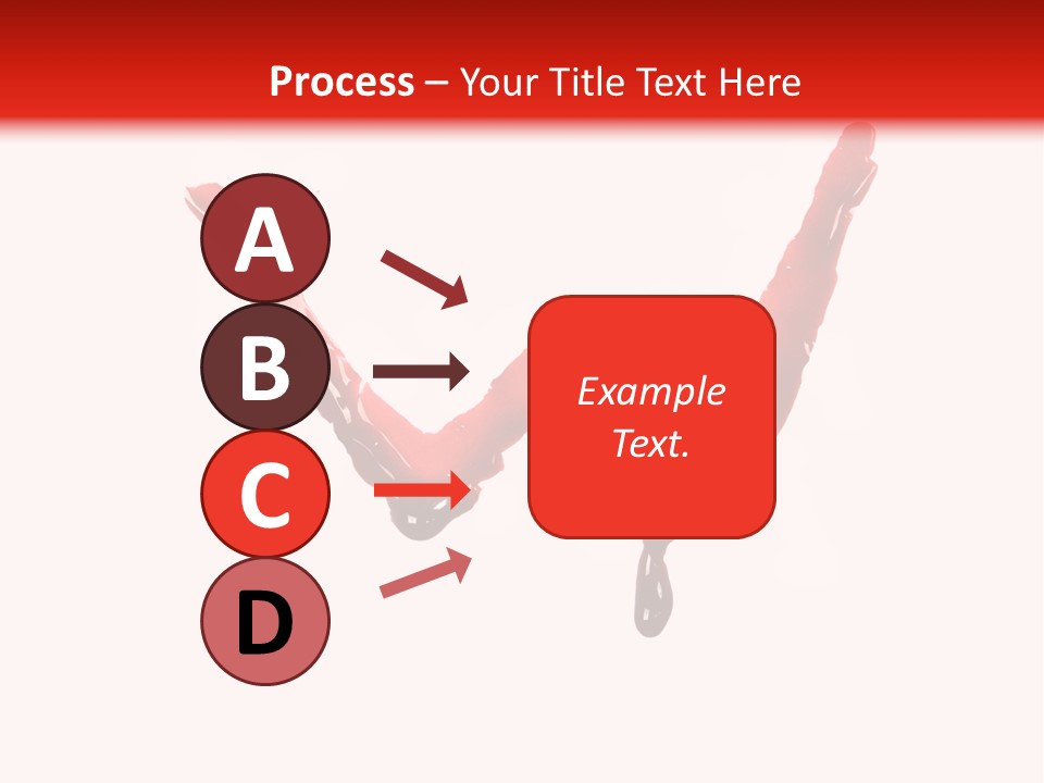 Bloody Alphabet Splat PowerPoint Template