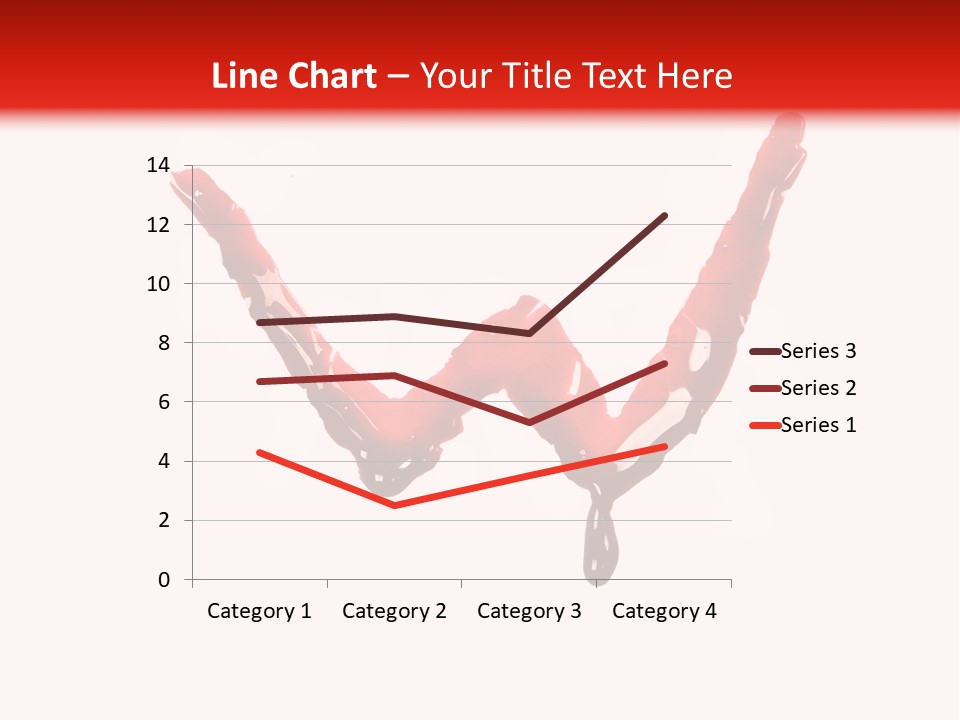 Bloody Alphabet Splat PowerPoint Template