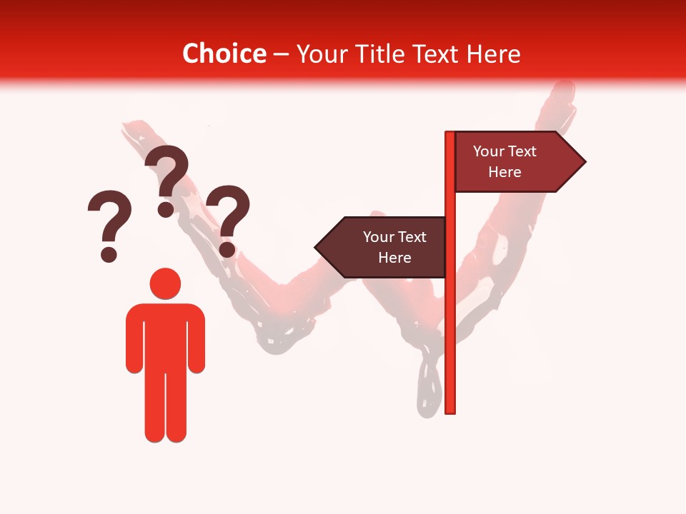 Bloody Alphabet Splat PowerPoint Template