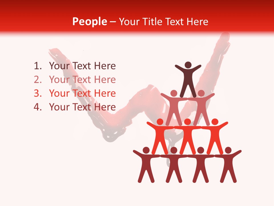 Bloody Alphabet Splat PowerPoint Template