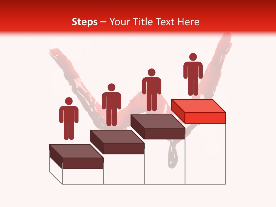 Bloody Alphabet Splat PowerPoint Template