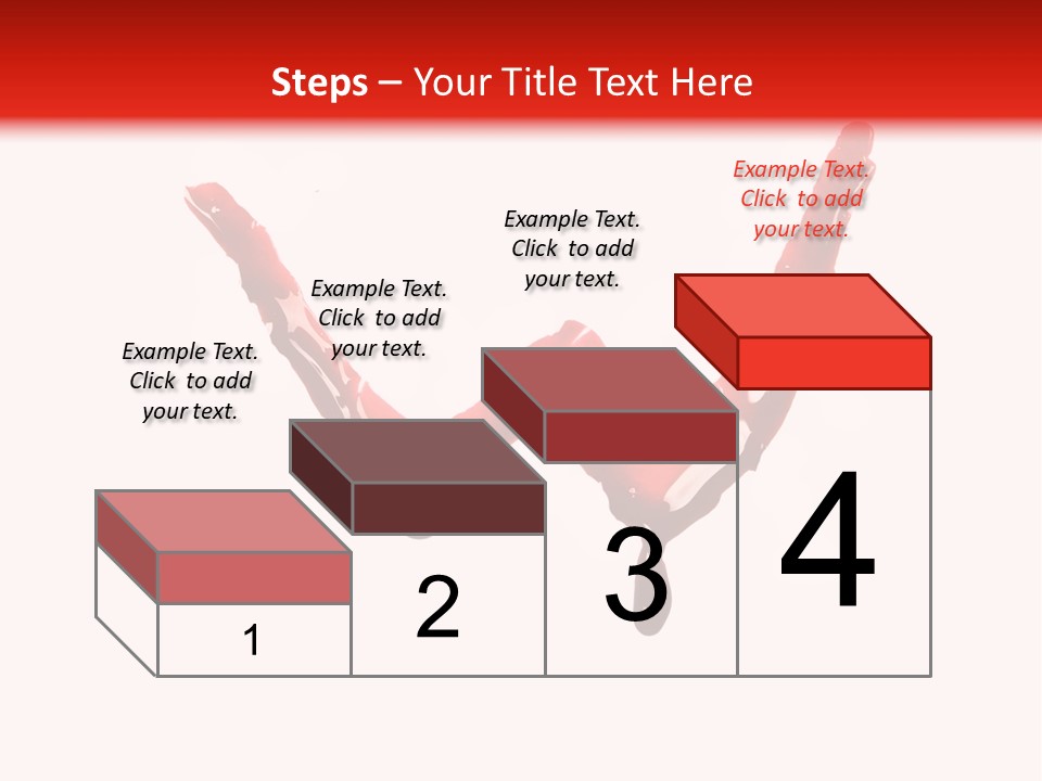 Bloody Alphabet Splat PowerPoint Template