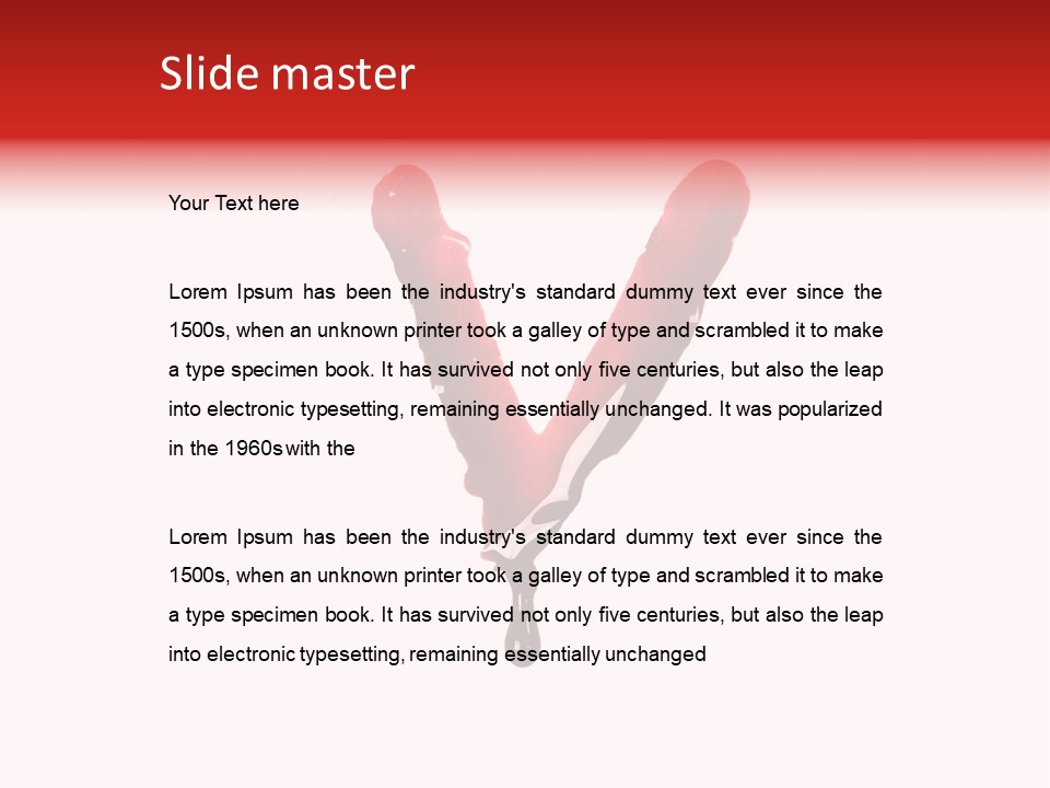 Grunge Drip Liquid PowerPoint Template