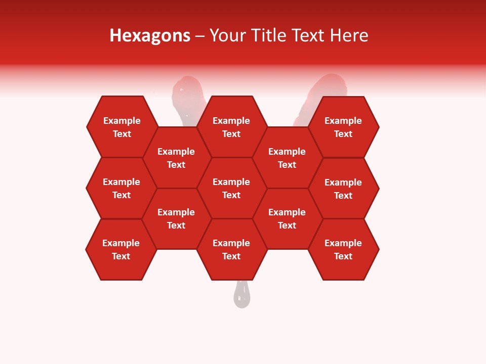 Grunge Drip Liquid PowerPoint Template