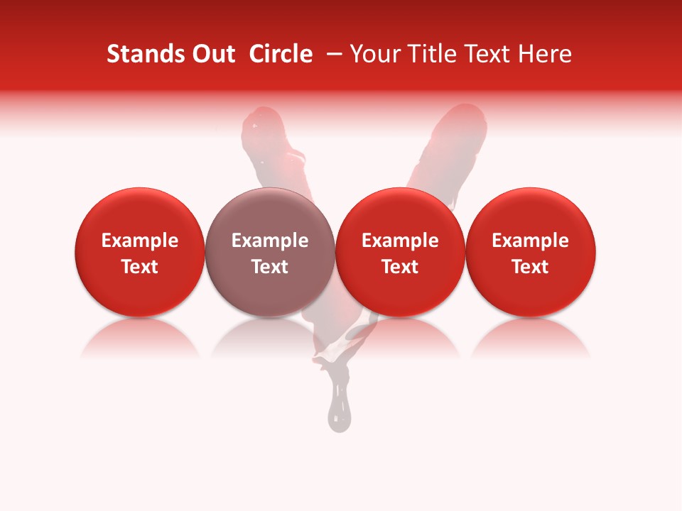 Grunge Drip Liquid PowerPoint Template