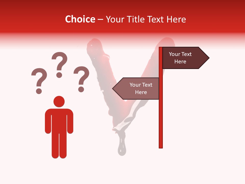 Grunge Drip Liquid PowerPoint Template