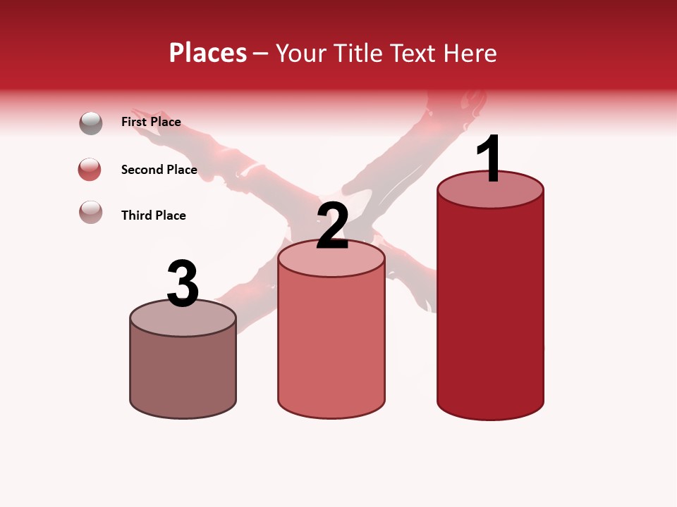 Grunge Burst Alphabet PowerPoint Template