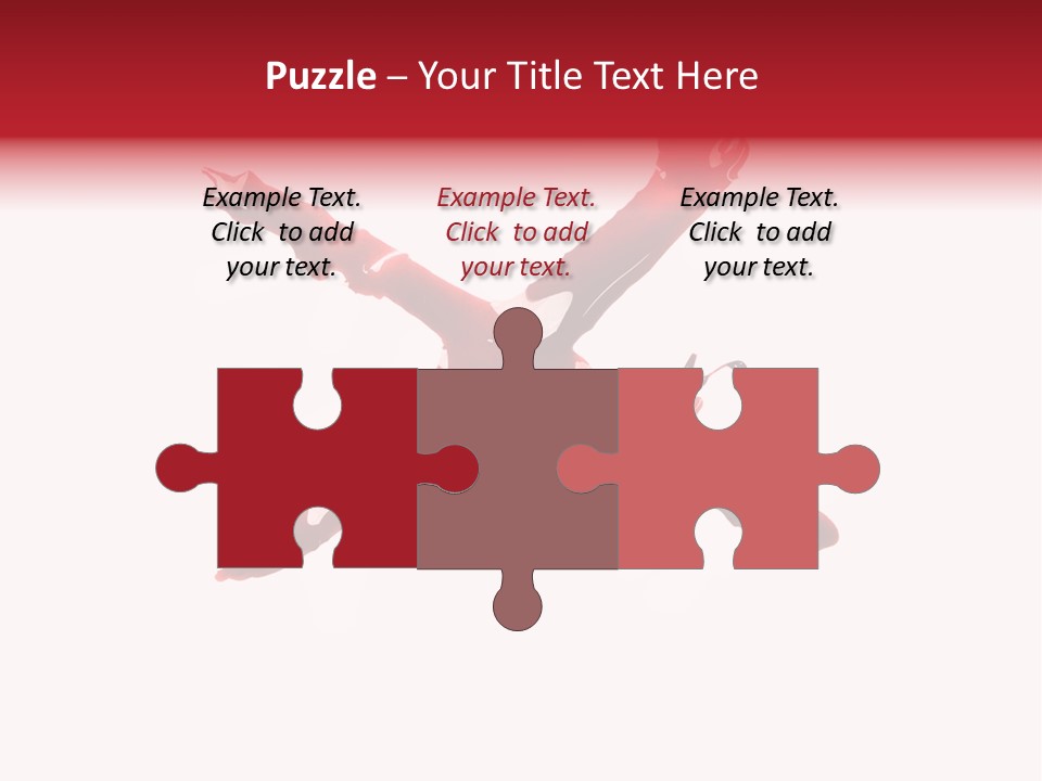 Grunge Burst Alphabet PowerPoint Template