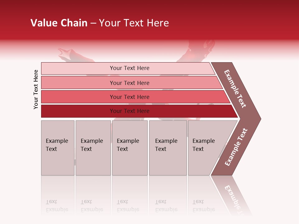 Grunge Burst Alphabet PowerPoint Template
