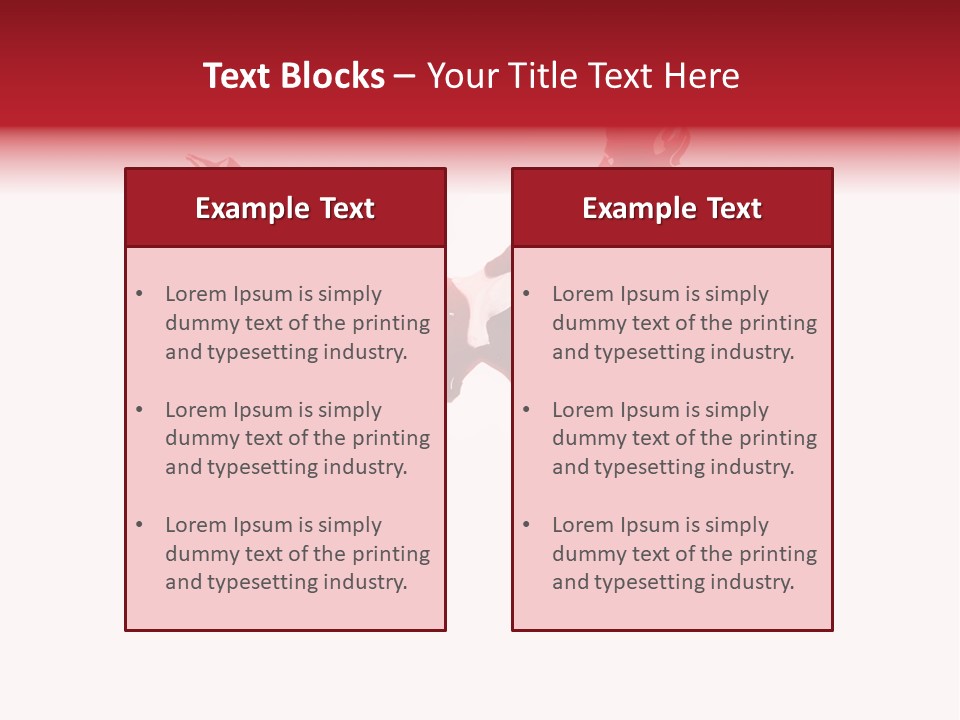 Grunge Burst Alphabet PowerPoint Template