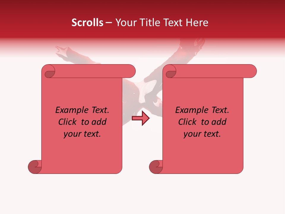 Grunge Burst Alphabet PowerPoint Template