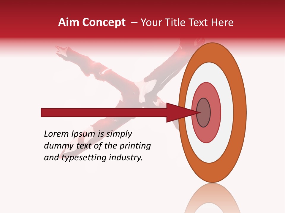 Grunge Burst Alphabet PowerPoint Template