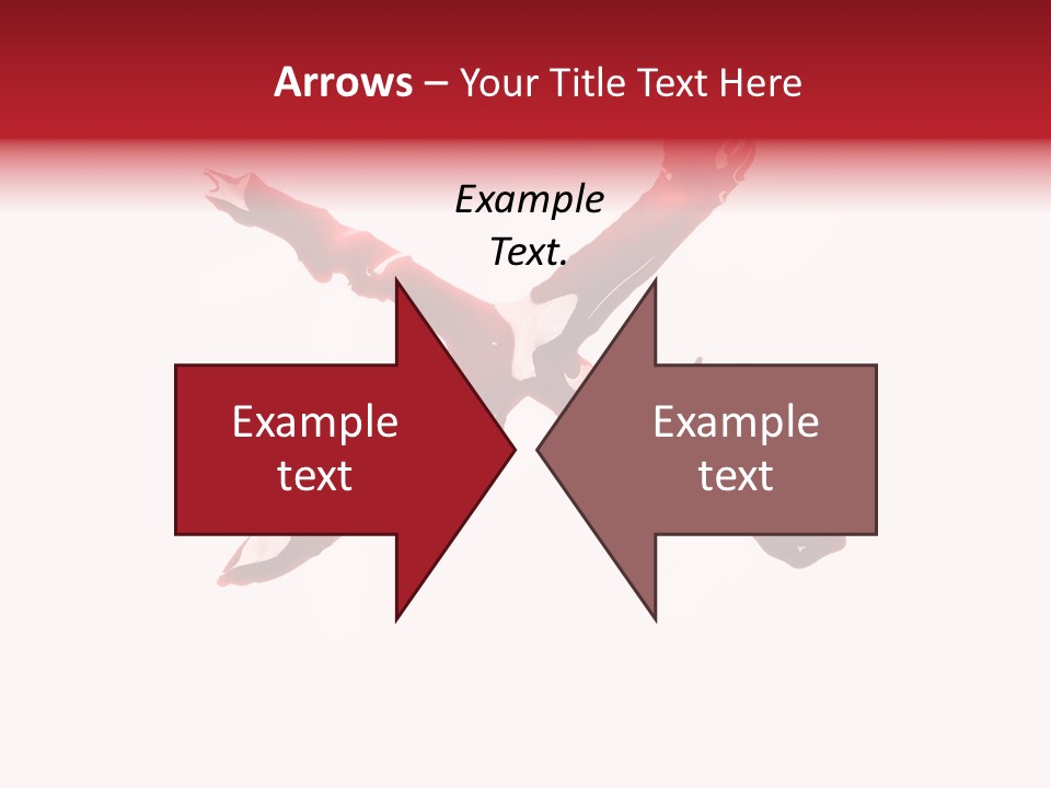 Grunge Burst Alphabet PowerPoint Template
