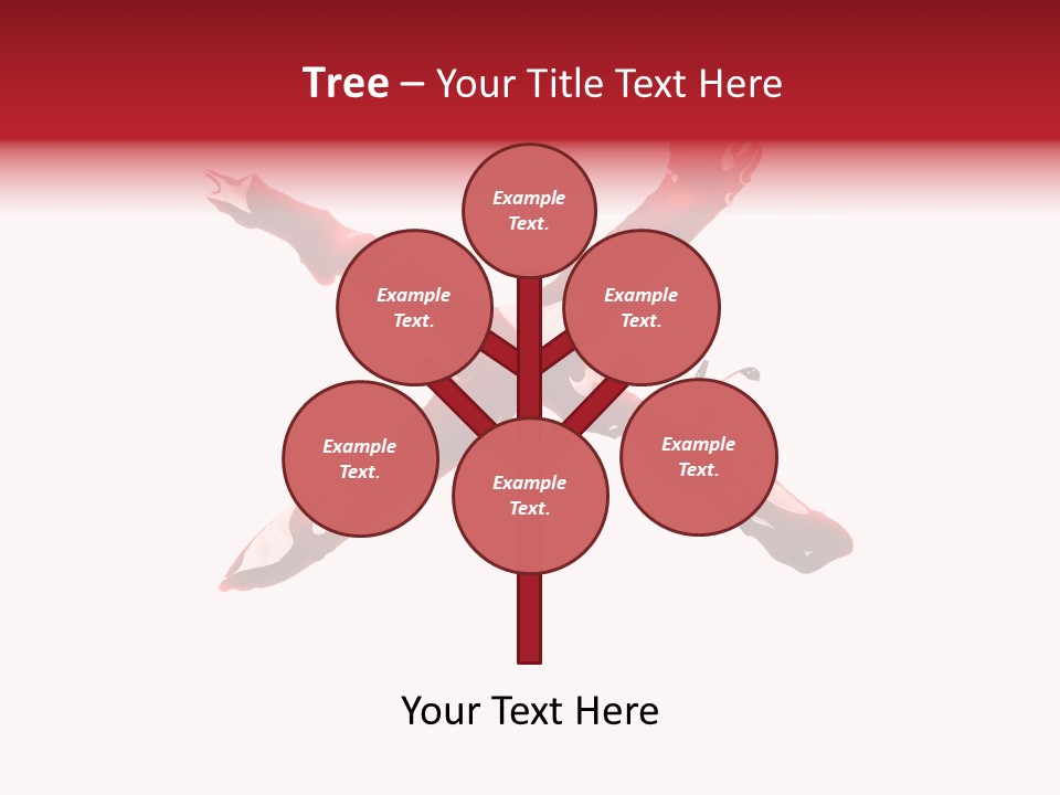 Grunge Burst Alphabet PowerPoint Template