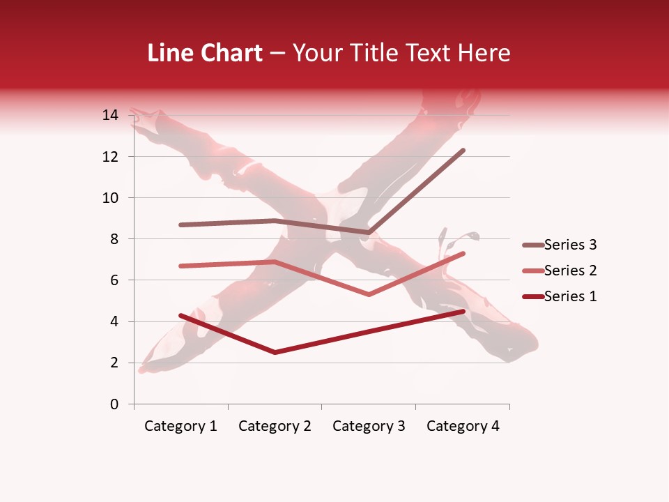 Grunge Burst Alphabet PowerPoint Template