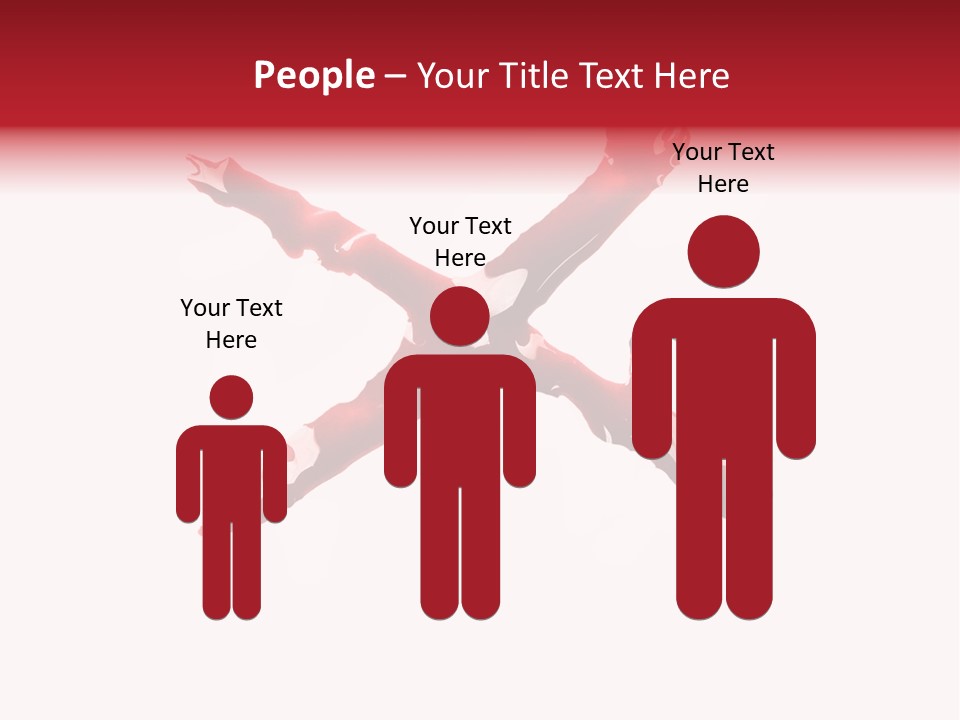 Grunge Burst Alphabet PowerPoint Template