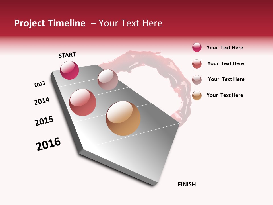 Halloween Spray Splat PowerPoint Template