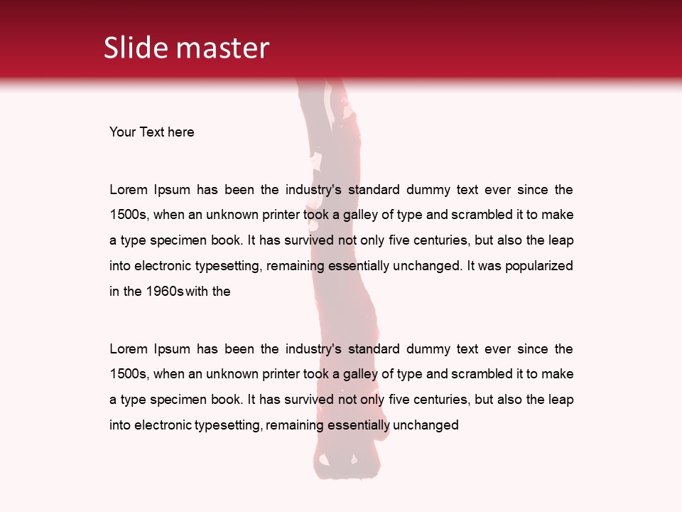 Shape Macabre Creative PowerPoint Template