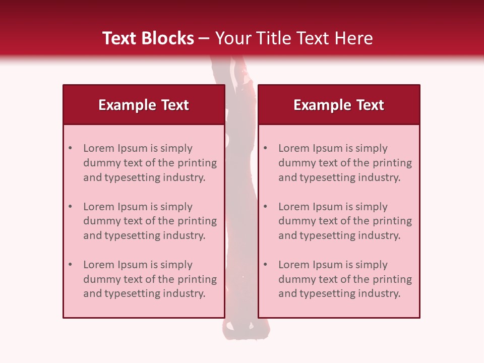 Shape Macabre Creative PowerPoint Template