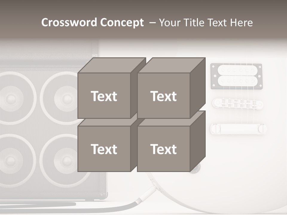 Instrument Musical Vintage PowerPoint Template