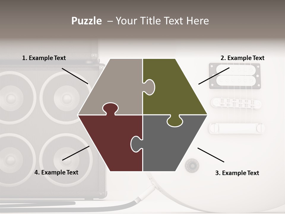 Instrument Musical Vintage PowerPoint Template