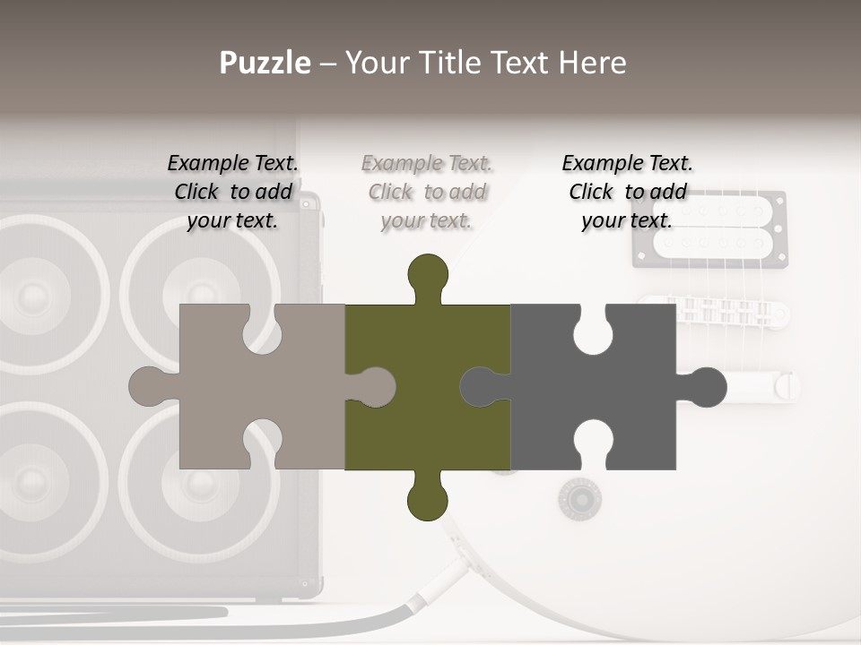 Instrument Musical Vintage PowerPoint Template