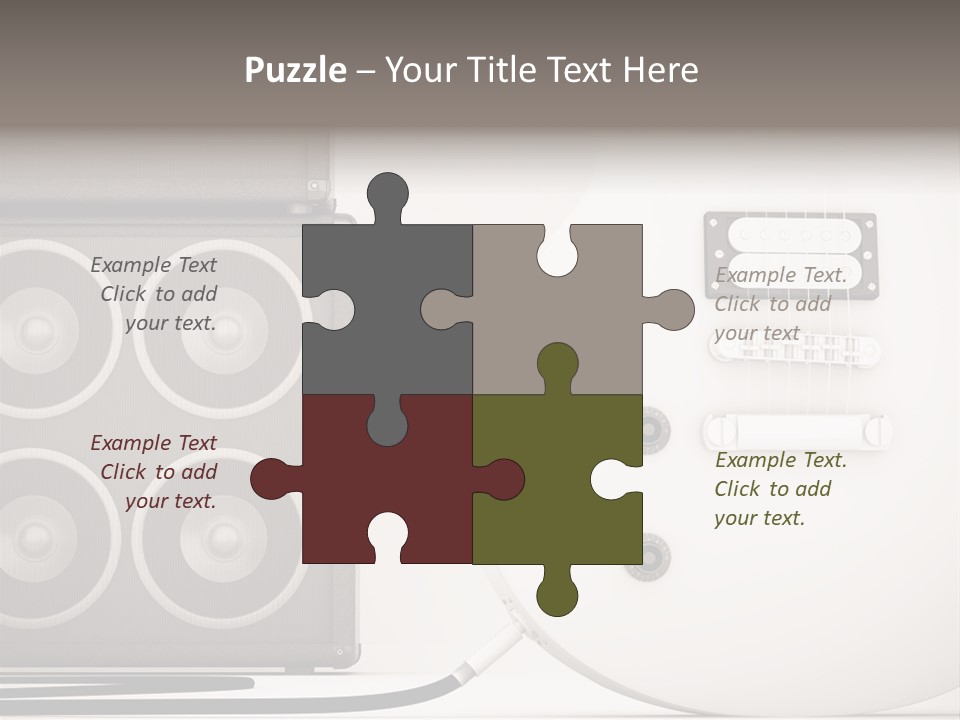 Instrument Musical Vintage PowerPoint Template