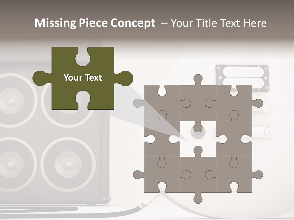 Instrument Musical Vintage PowerPoint Template