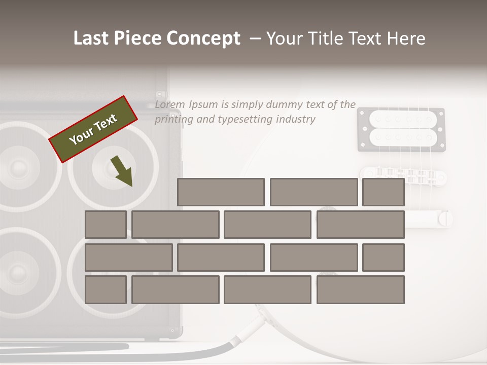 Instrument Musical Vintage PowerPoint Template