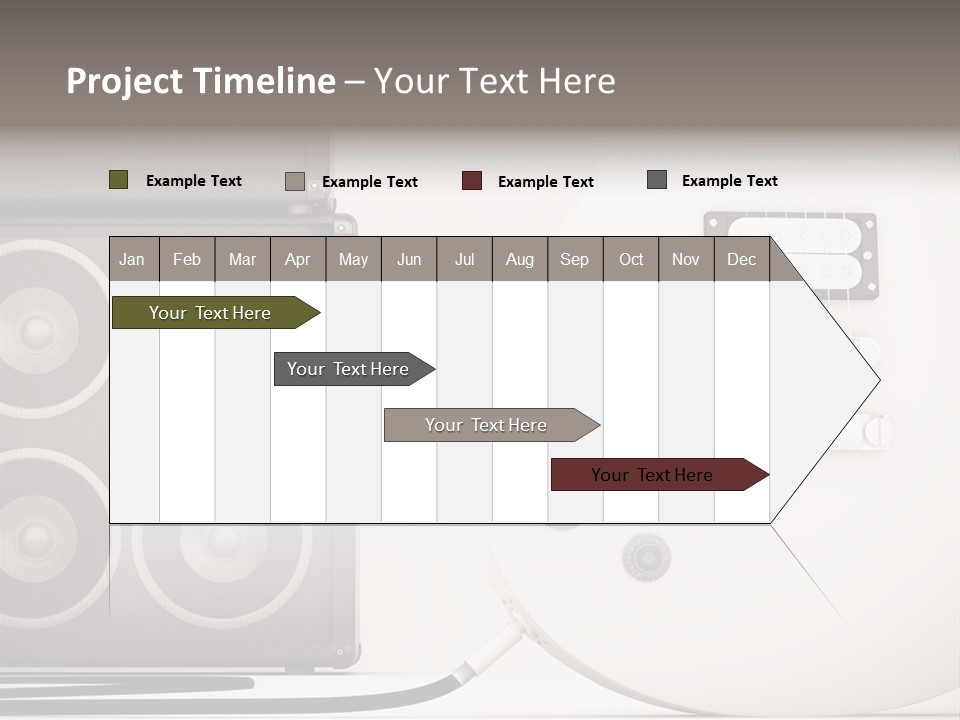 Instrument Musical Vintage PowerPoint Template