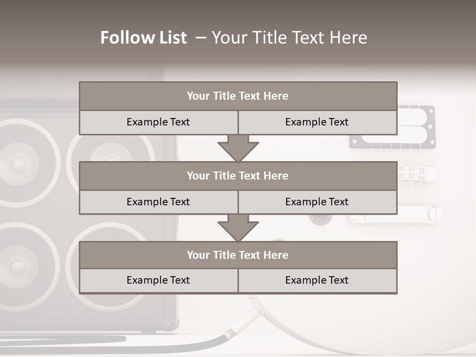 Instrument Musical Vintage PowerPoint Template