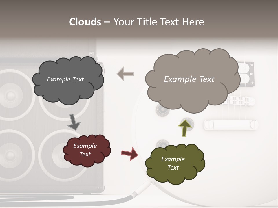 Instrument Musical Vintage PowerPoint Template