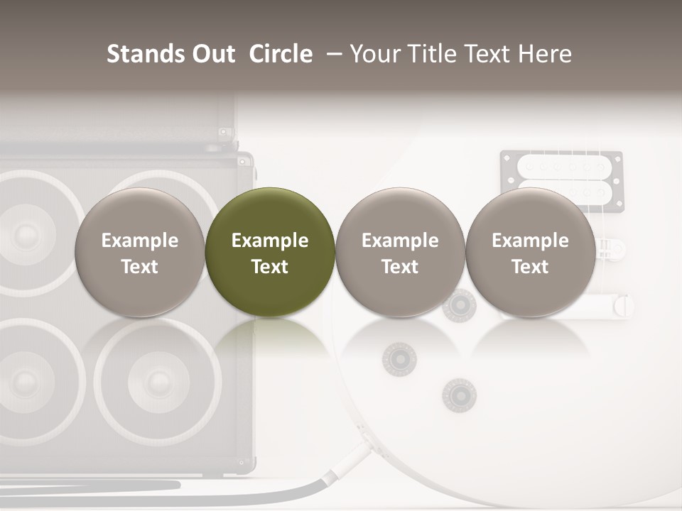 Instrument Musical Vintage PowerPoint Template