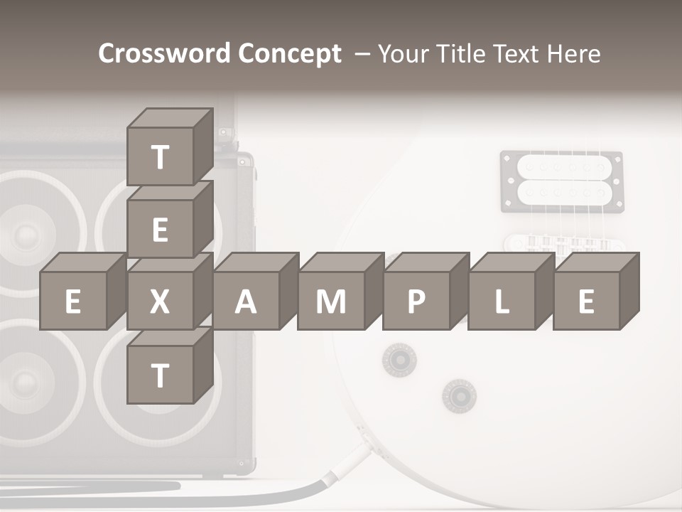 Instrument Musical Vintage PowerPoint Template