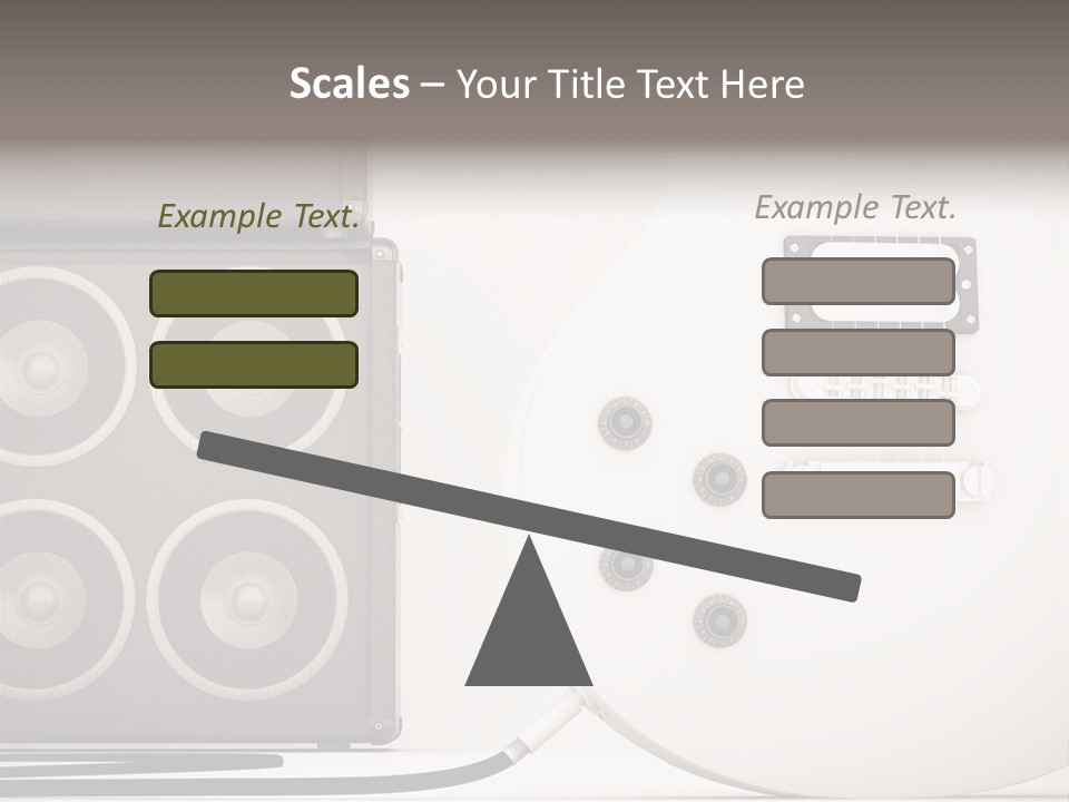 Instrument Musical Vintage PowerPoint Template