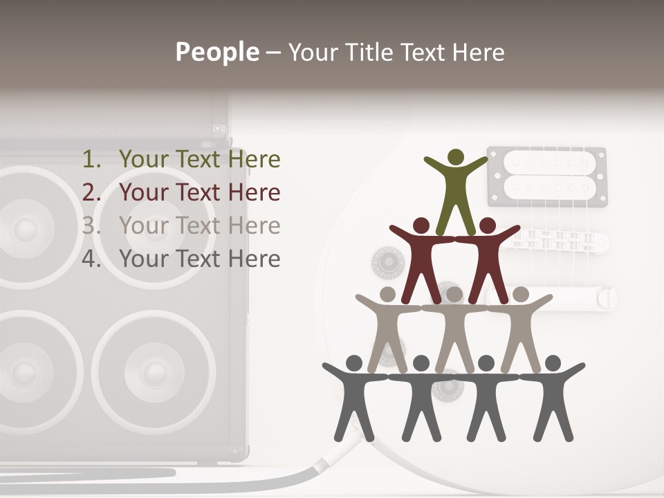 Instrument Musical Vintage PowerPoint Template