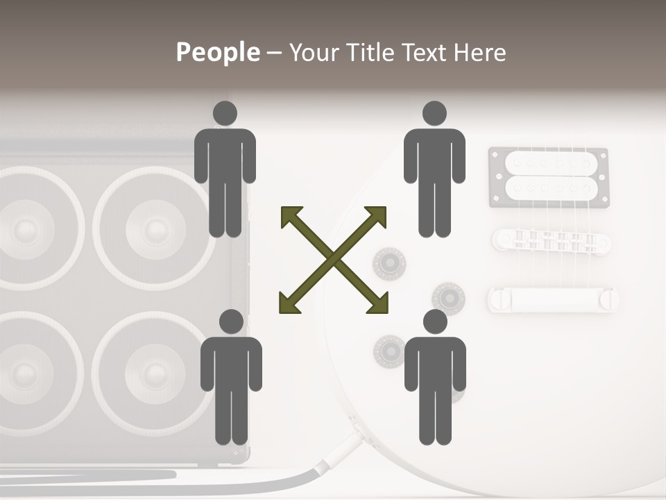 Instrument Musical Vintage PowerPoint Template