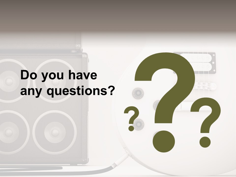 Instrument Musical Vintage PowerPoint Template